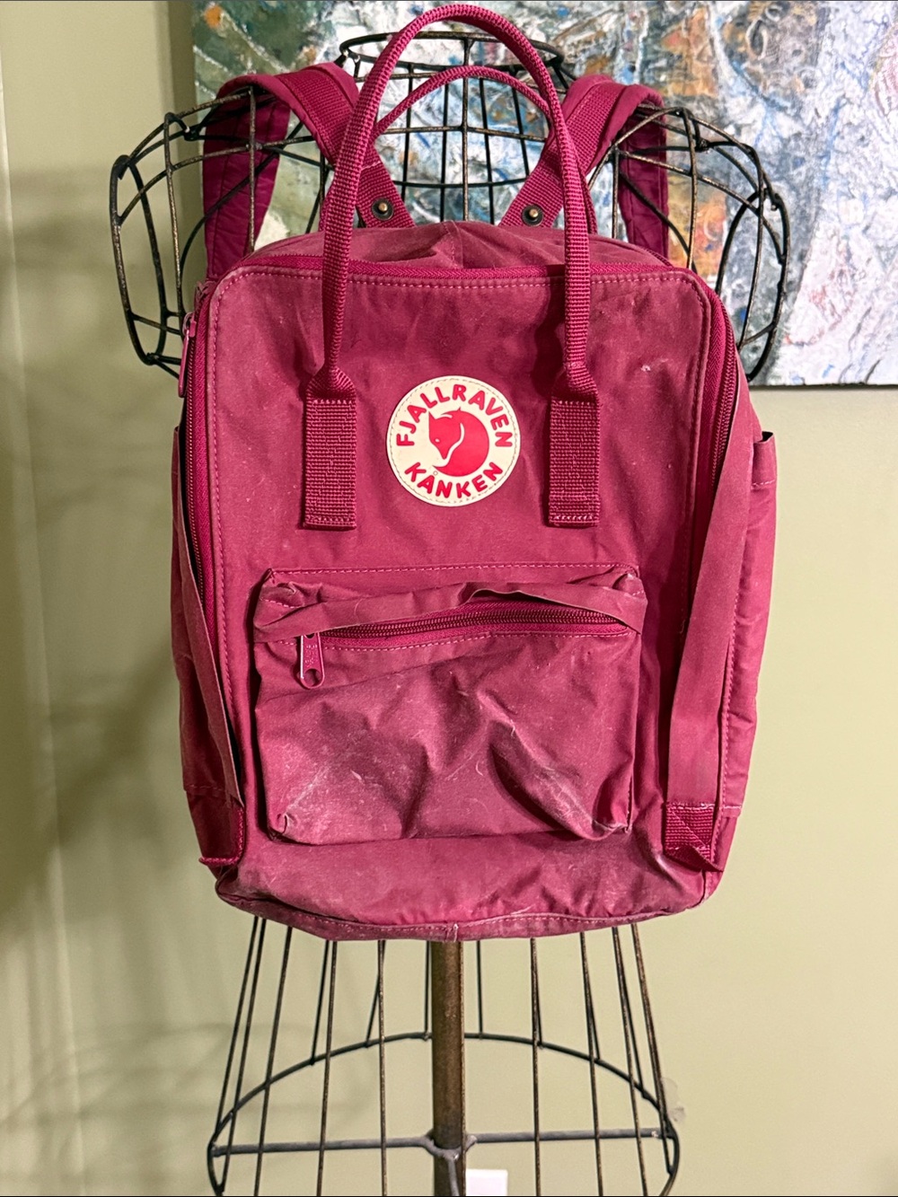 Fjällräven Kånken Backpack - Maroon